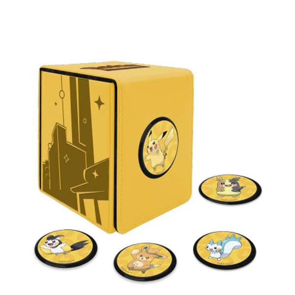 Pokemon Shimmering Skyline / Pikachu Alcove Click Deck Box