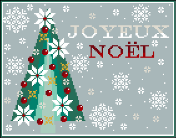 Un sapin sous la neige