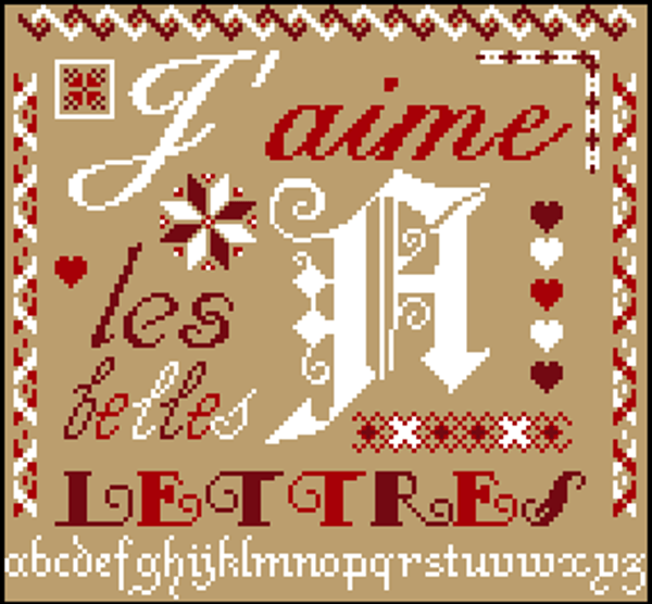 J'M les belles lettres - A
