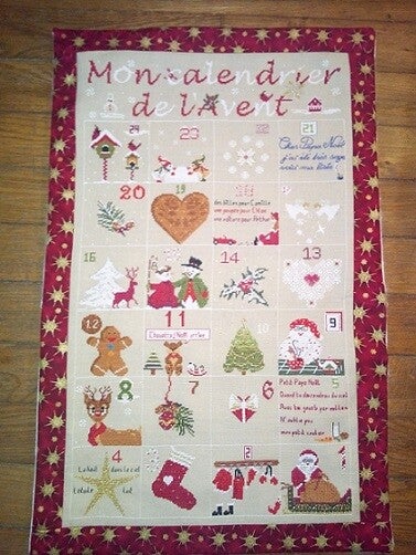 Mon calendrier de l'Avent