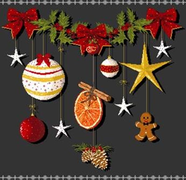 Les décorations de Noël