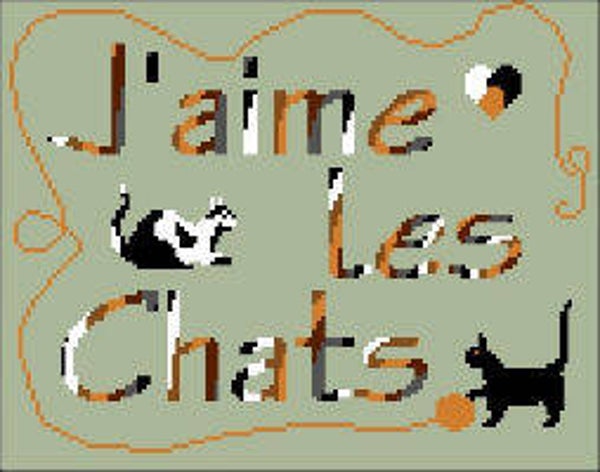 J'aime les chats