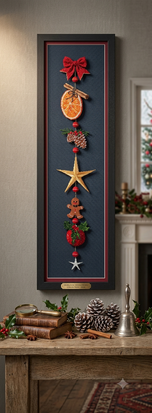 La guirlande de Noël