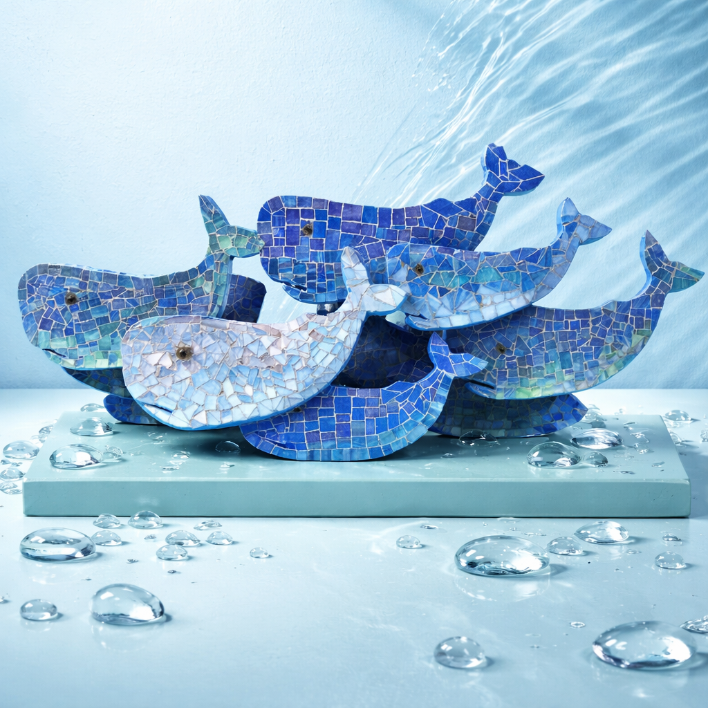 Mosaic whales