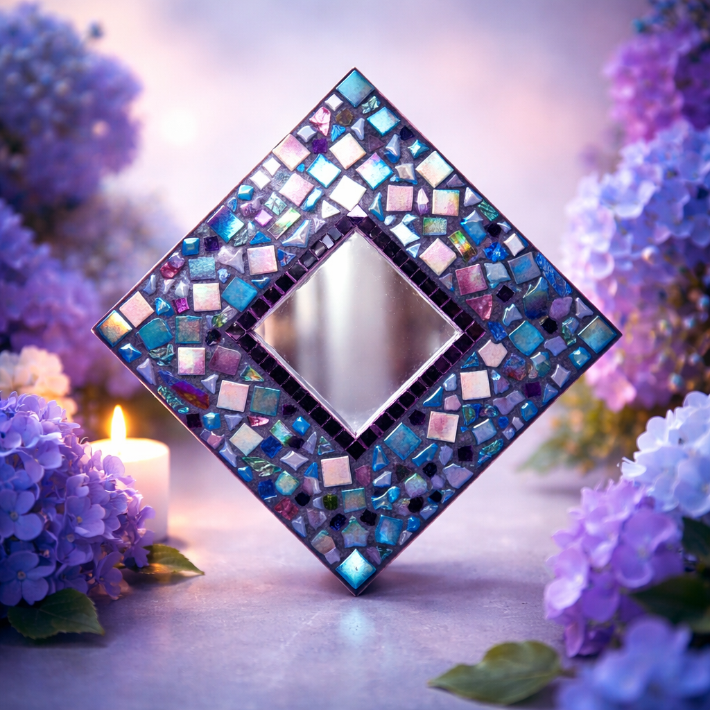 Small mosaic mirrors