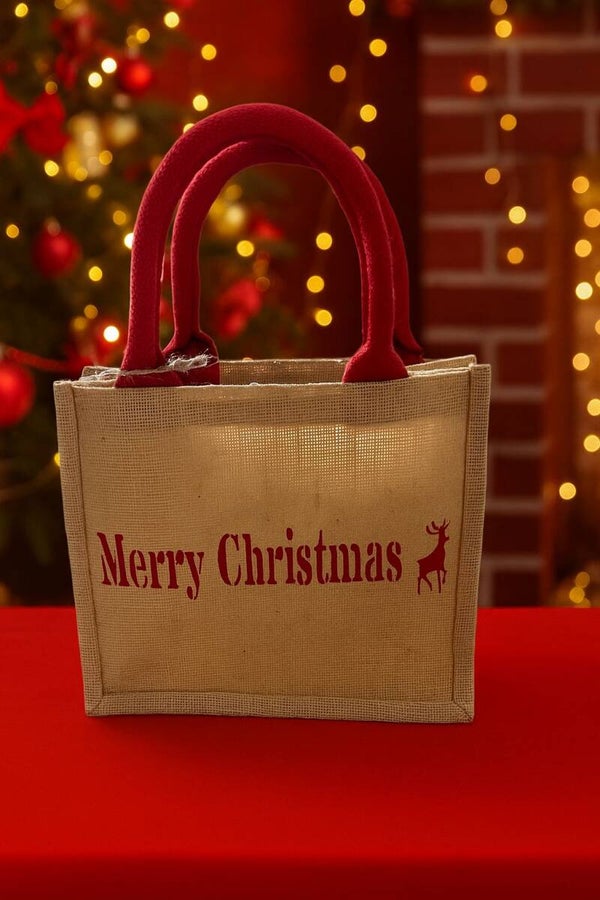 Kerstzak Merry Christmas