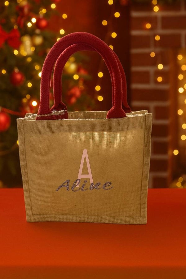 Kerstzak met naam