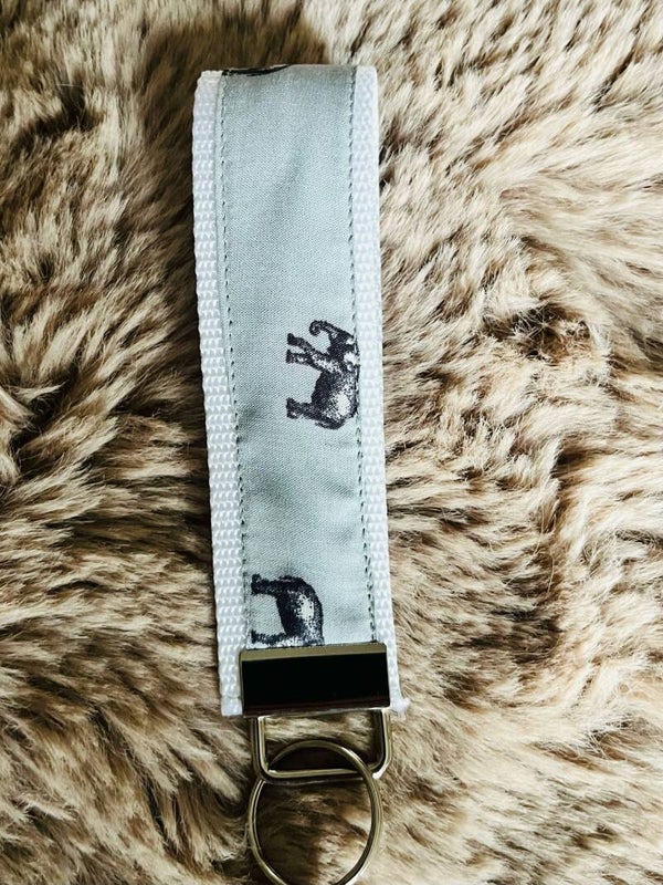 Handgemaakte sleutelhangers olifant