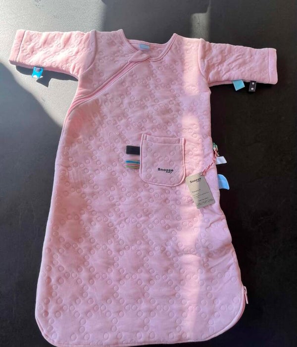 SNOOZE BABY/ Slaapzak roze 3-9 maand