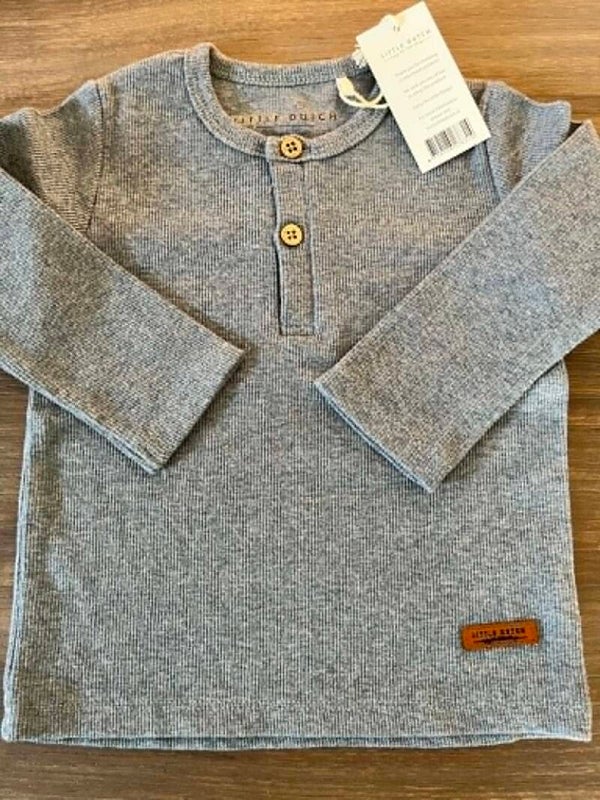 LITTLE DUTCH/ T-shirt lange mouwen maat 68