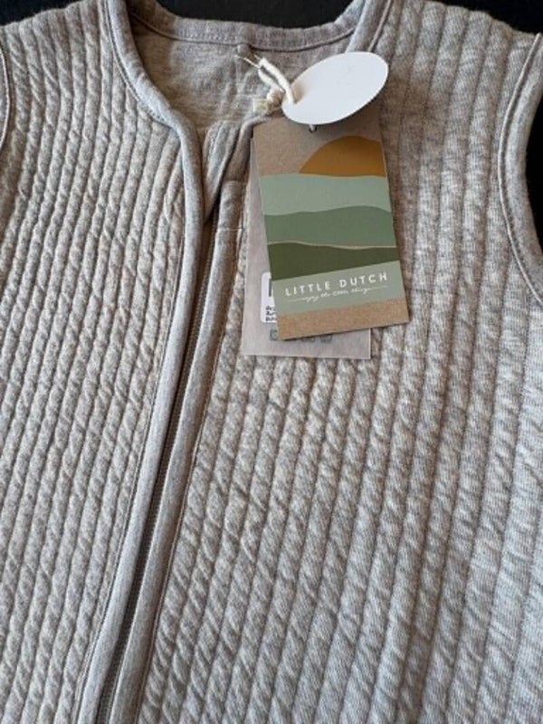LITTLE DUTCH/ Zomer slaapzak pure grey 70 cm