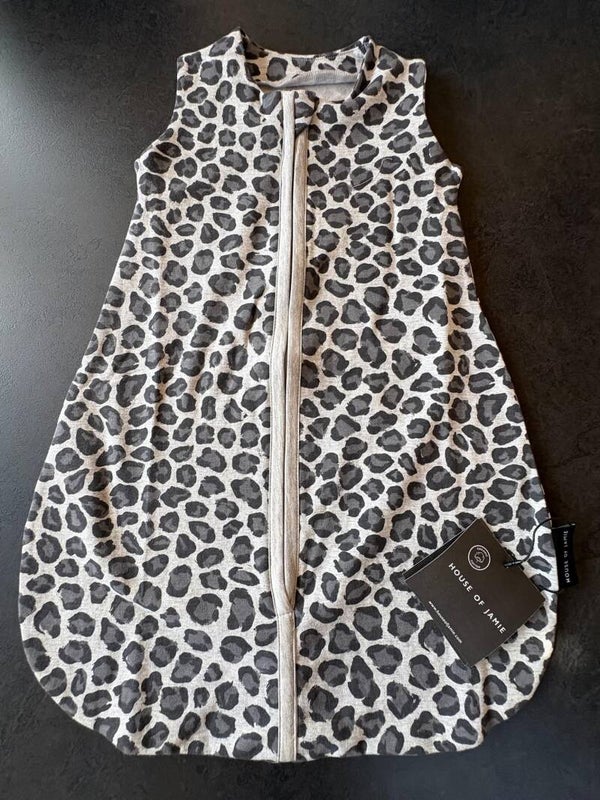 HOUSE OF JAMIE/ Zomer slaapzak Leopard 0-6 maand