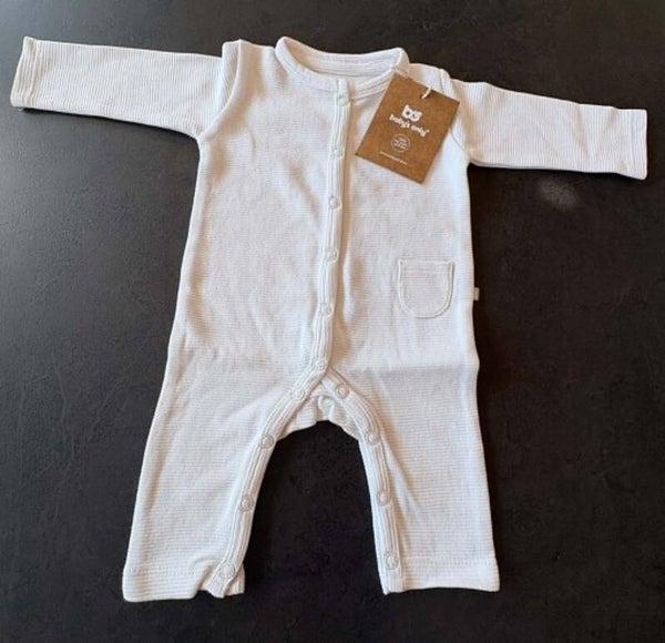 BABY'S ONLY/Sleepsuit pure white maat 50