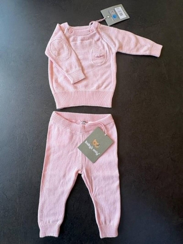 BABY'S ONLY/ setje roze maat 50-56