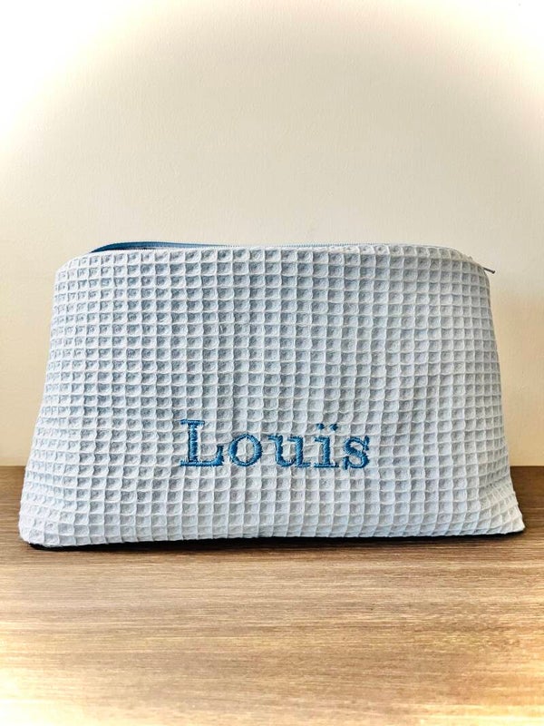 Gepersonaliseerd toilettas met rits louïs