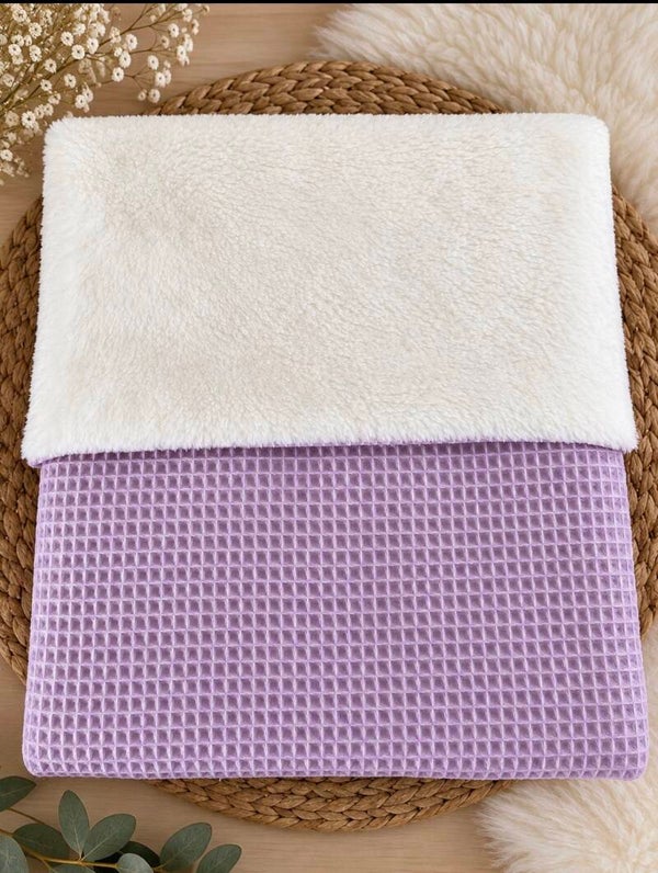 Lila deken Fleece