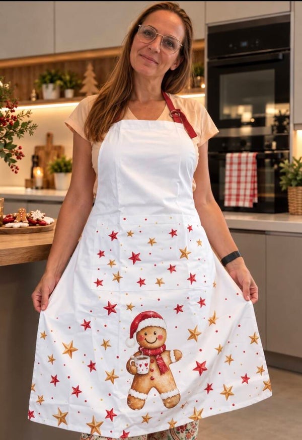 Kerstschort Peperkoekemanneke