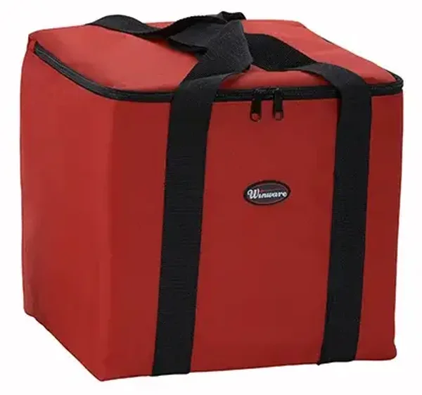 Central Restaurant BGDV12 Delivery Bag - 12"Wx12", Holds (6) 10" Boxes