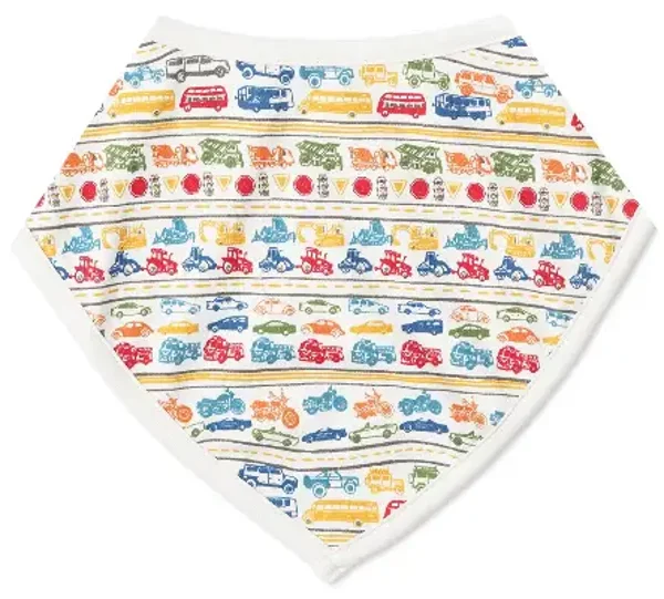 Cars & Trucks Baby Bandana Bib