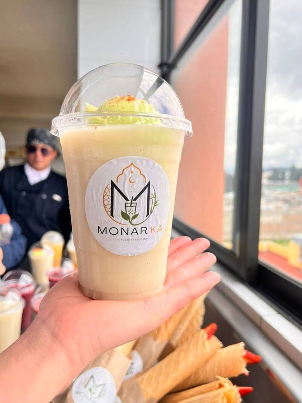 FRAPPE DE TEJUINO CON HELADO DE LIMÓN