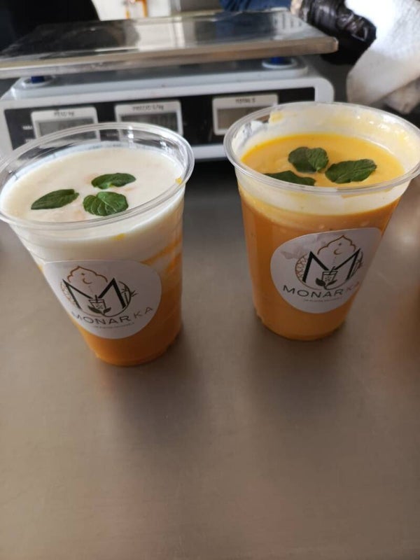 LASSIE DE MANGO CON KEFIR Y AGUA