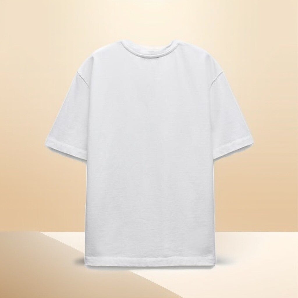 Diesel - T-shirt coupe oversize - Blanc