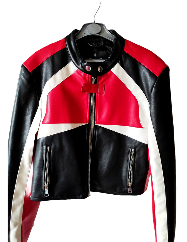 STRADIVARIUS - Veste simili racing