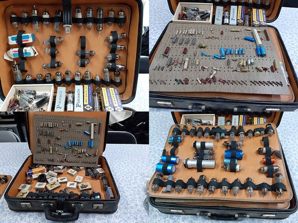 maletín de técnico reparador electrónica,