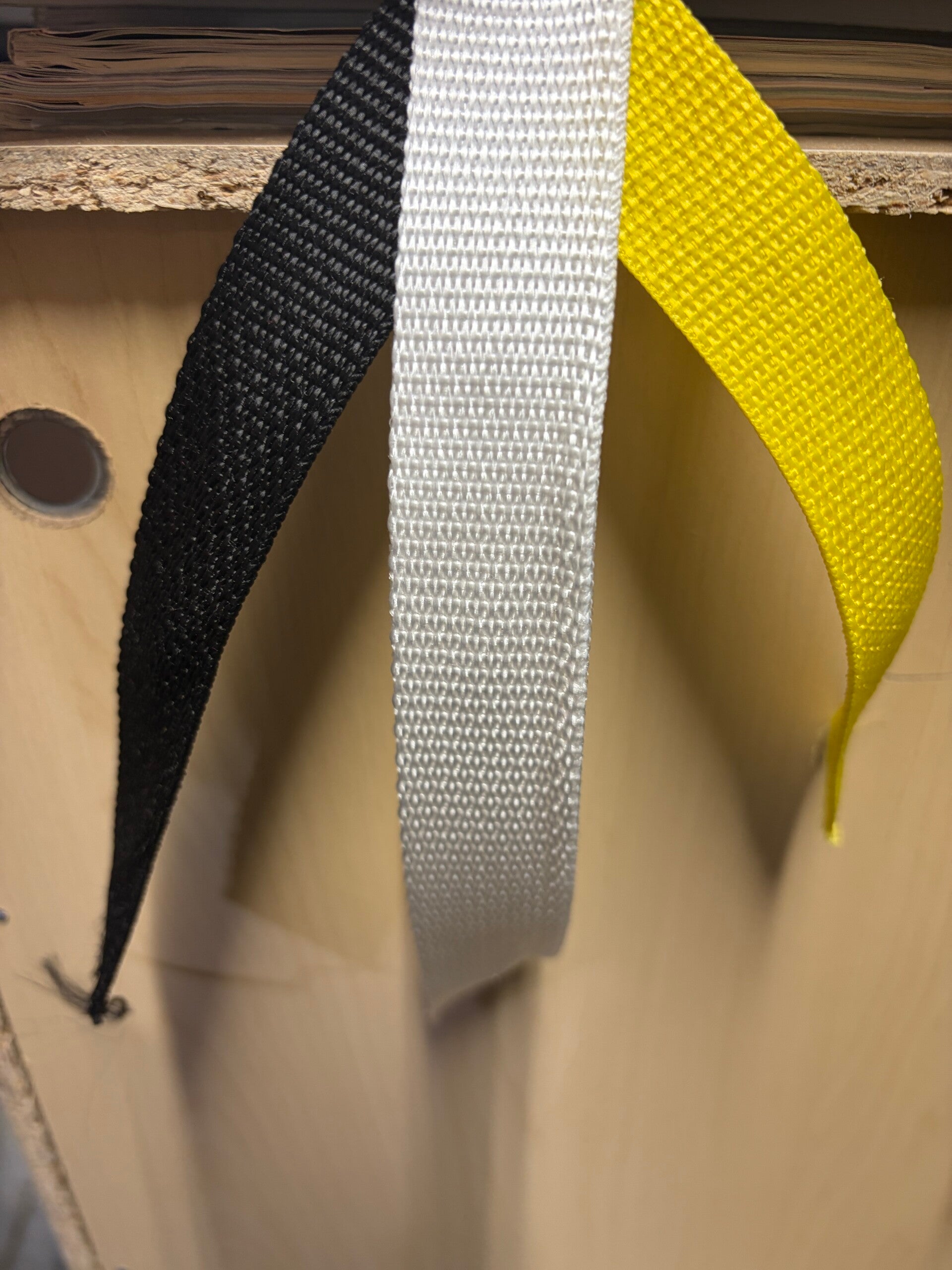 Black Poly Webbing
