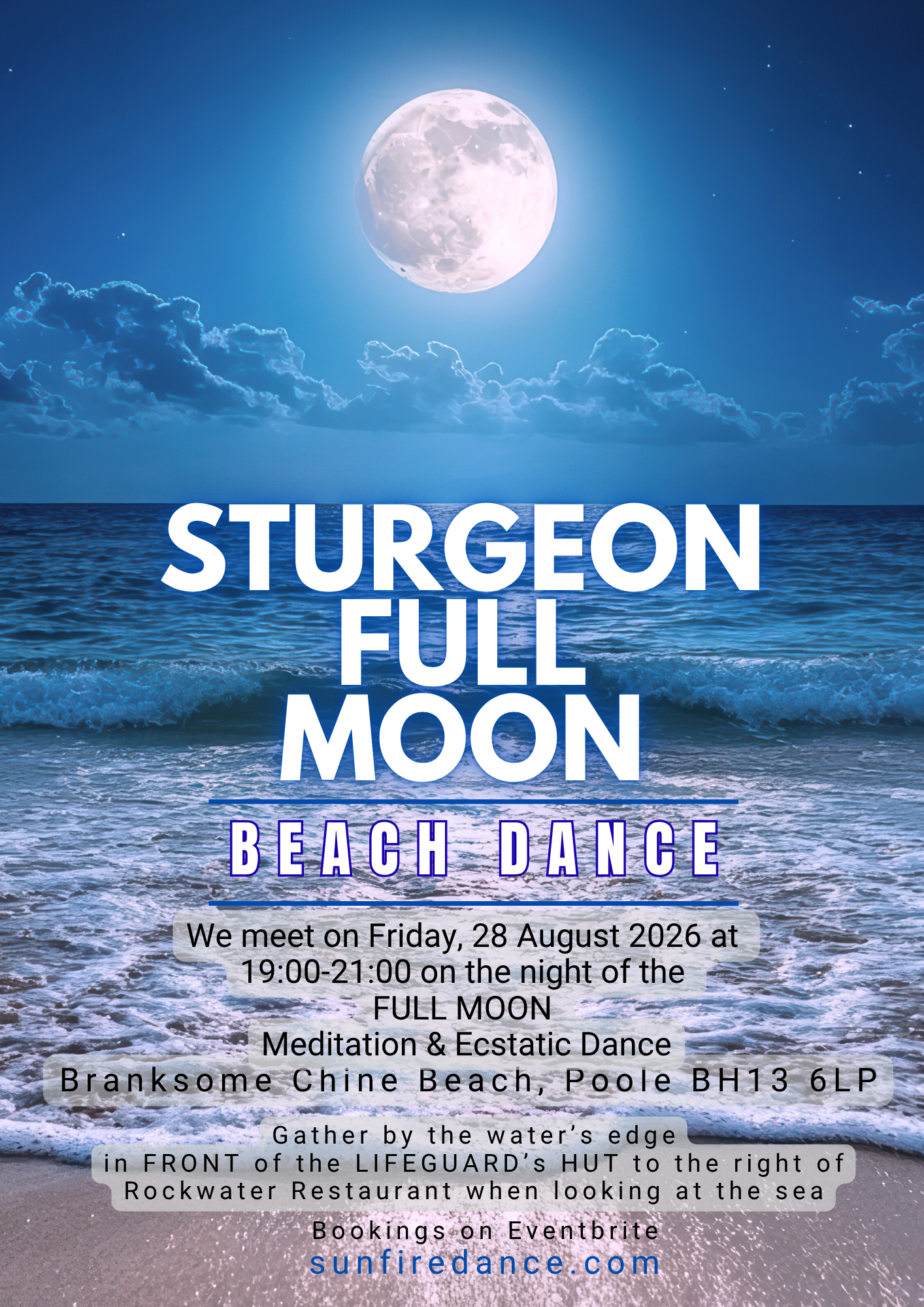 Sturgeon Full Moon Beach Dannce