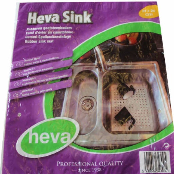 Heva Gootsteenmat - 31 x 26cm - Verschillende kleuren