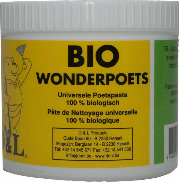 Universele Poetspasta, 100% Biologisch (600gr.)