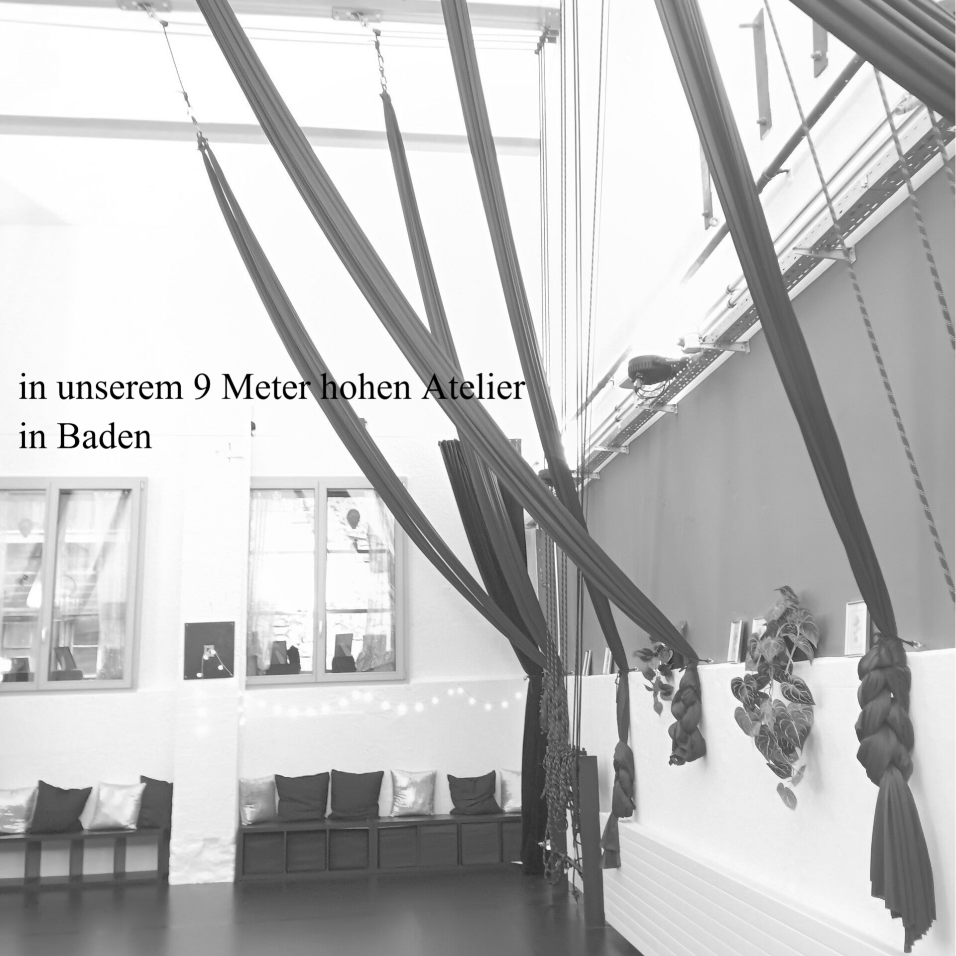 Raum 9 Meter hoch - Tanz der Lüfte
