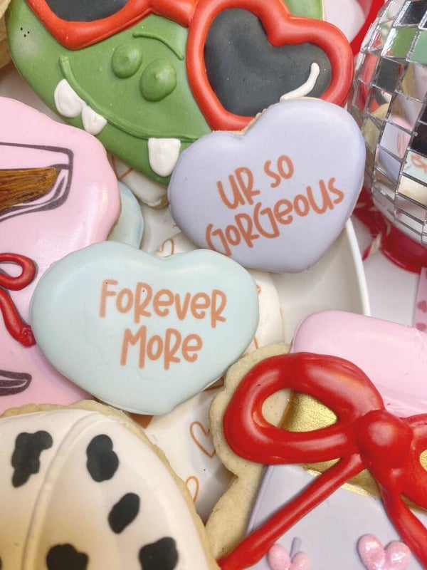 6 Mini Lyric Conversation Hearts