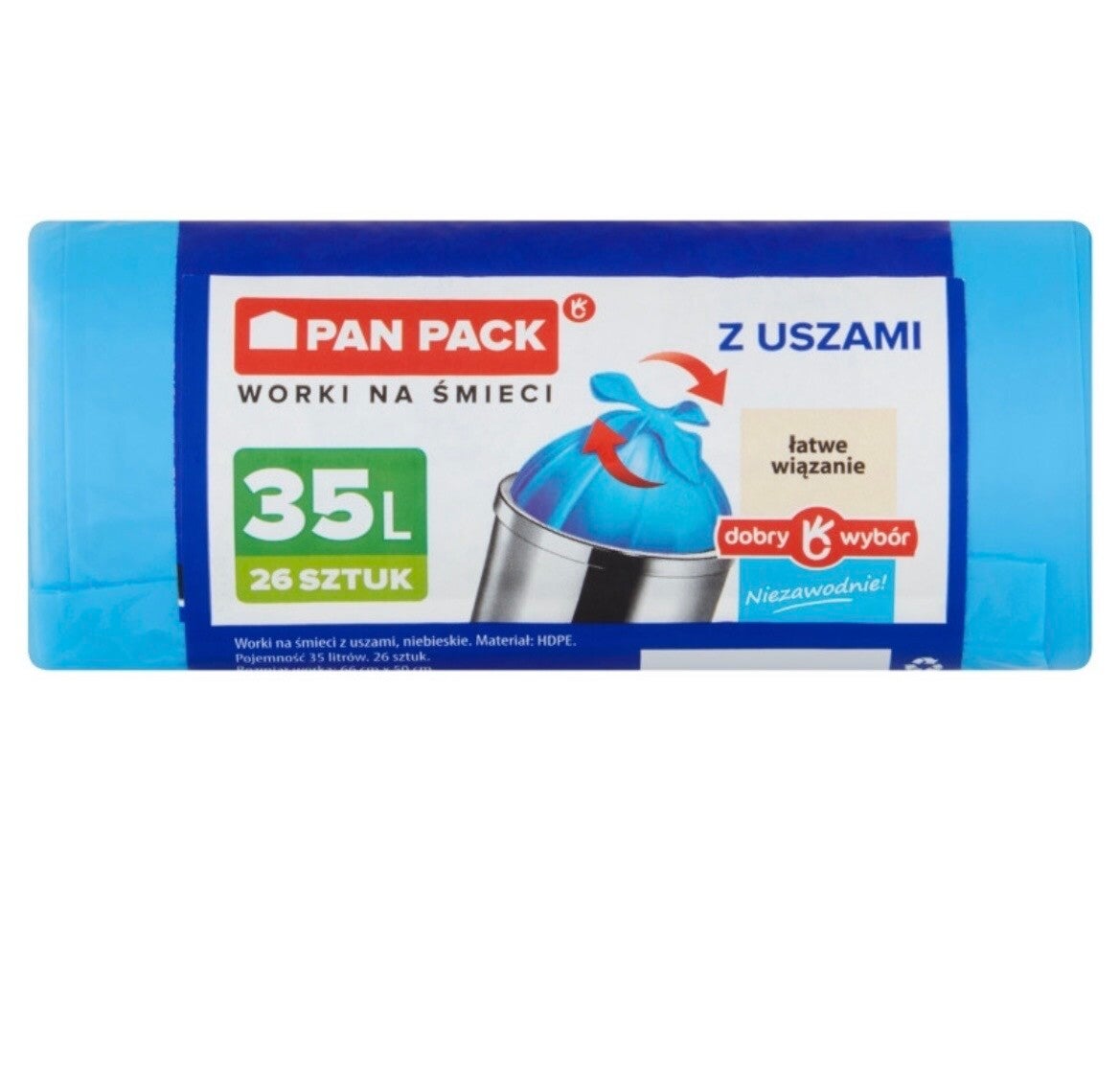 Worki na śmieci 35L