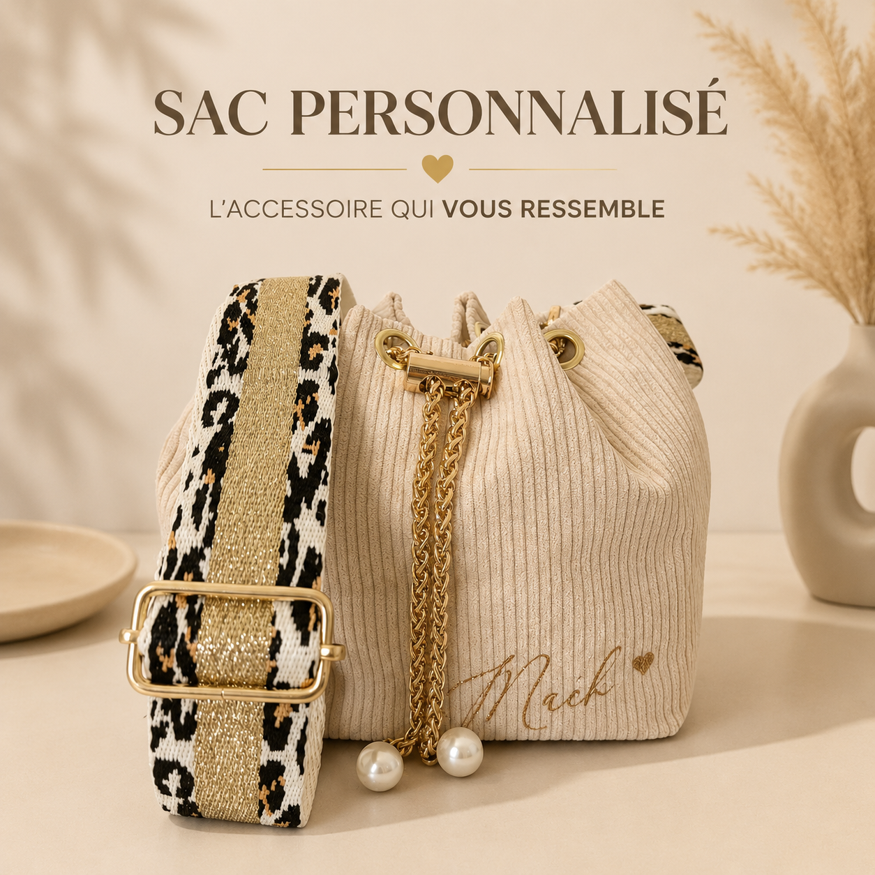 Sac Kate beige