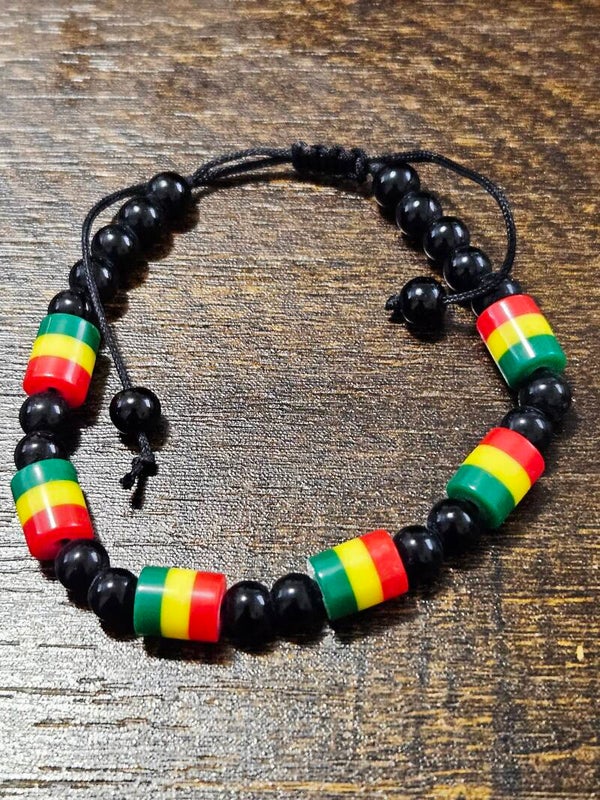 Rasta Choke Bracelet