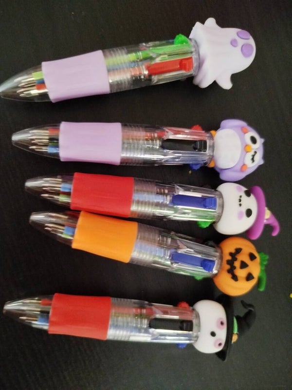 stylo 4 couleurs hallowen