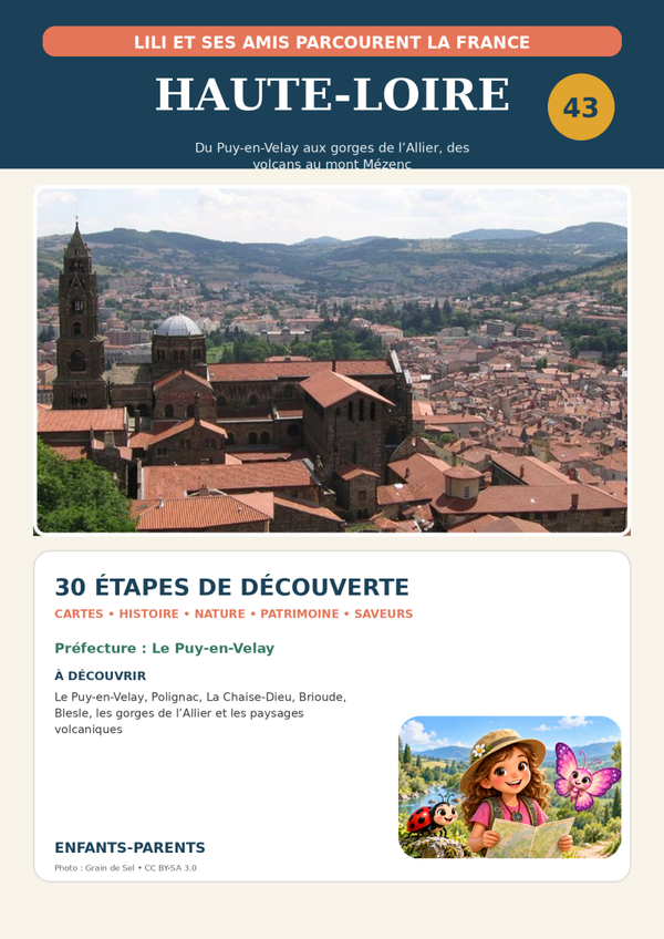découverte de la Haute-Loire (43)