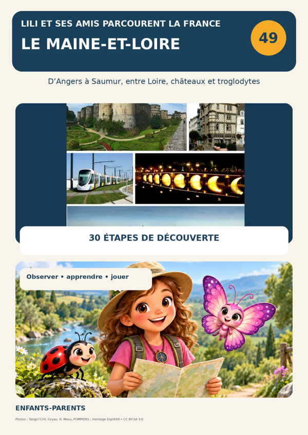 découverte de la Maine-et-Loire(49)