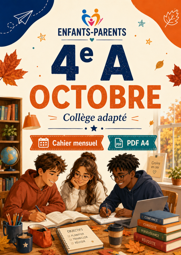 Collection Enfants-parents 4ème A mois d'octobre