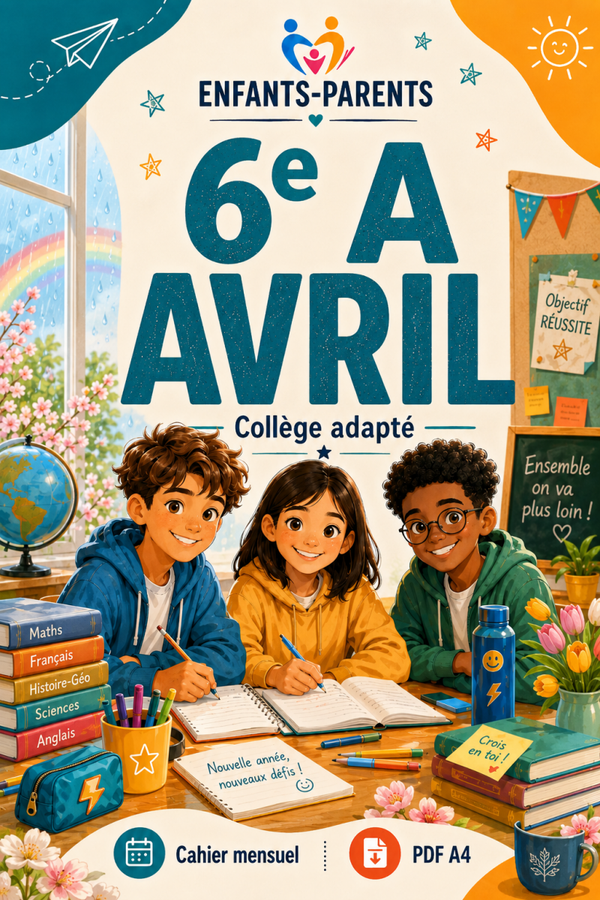 Collection Enfants-parents 6ème A mois d avril