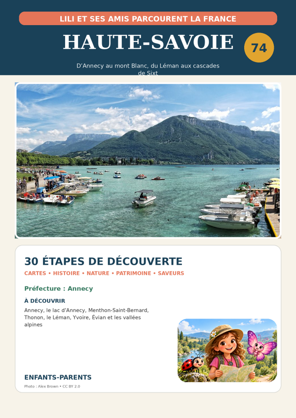 découverte de La Haute-Savoie (74)