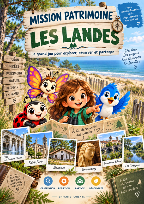 Mission Patrimoine  Les Landes Pays Grenadois