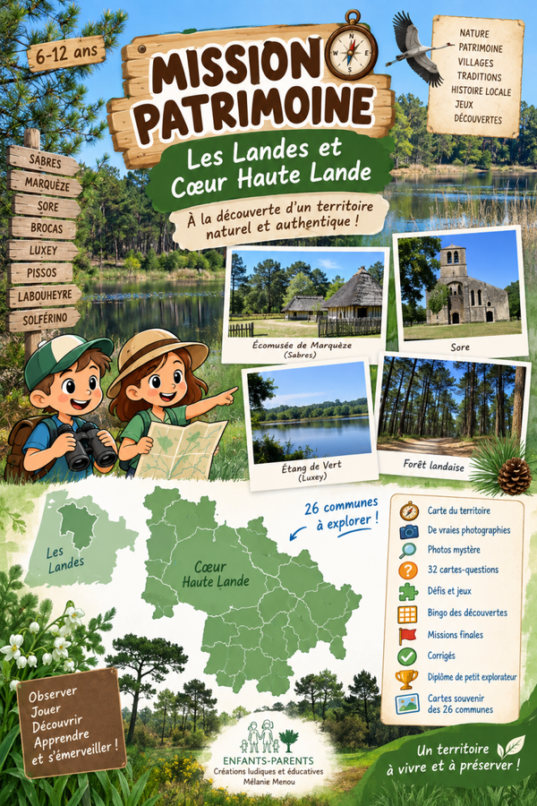 Mission Patrimoine – Les Landes et Cœur Haute Lande