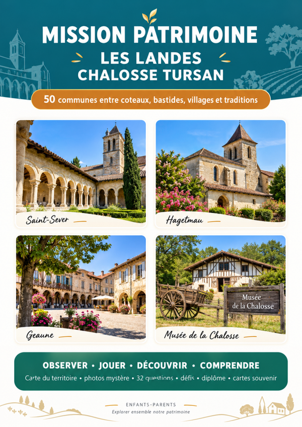 Mission Patrimoine  Les Landes ChalosseTursan