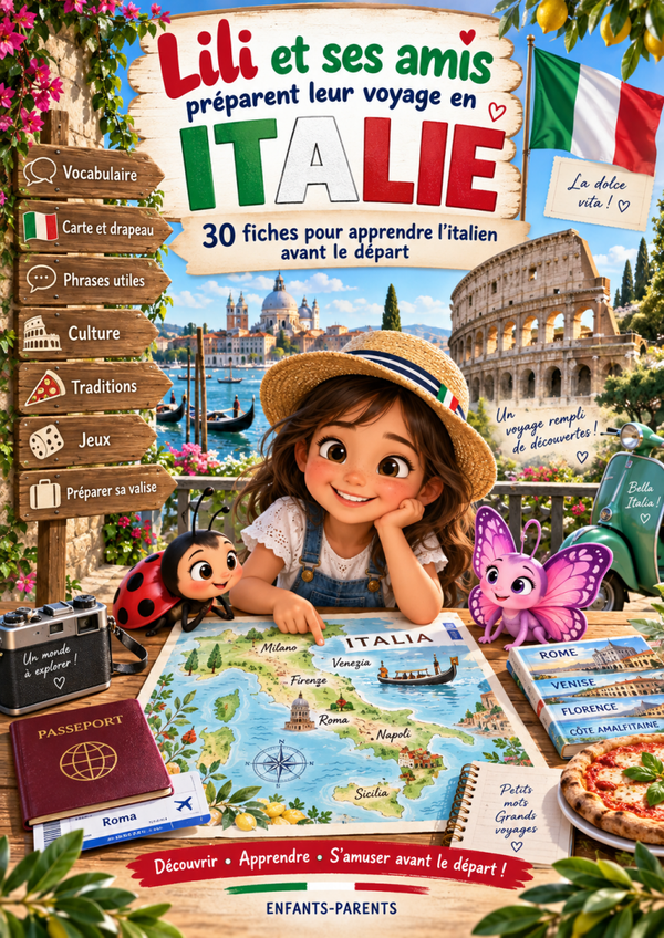 Lili et ses amis préparent leur voyage en Italie