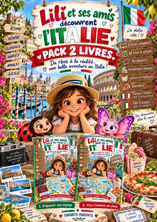 PACK ITALIE – 2 livres en 1