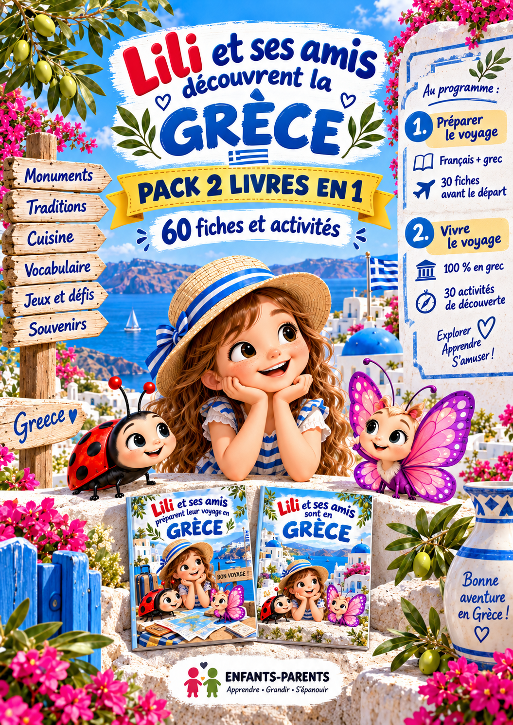 PACK GRÈCE – 2 livres en 1