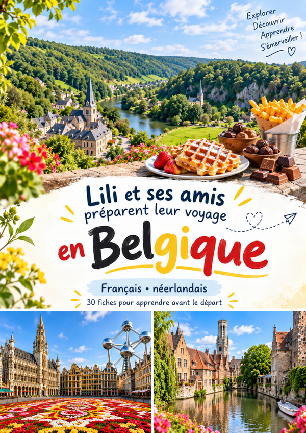 Lili et ses amis préparent leur voyage en Belgique
